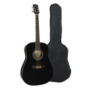 Octopus 4/4 Dreadnought Acoustic Guitar - Black