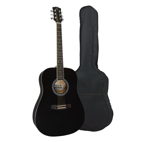 Octopus 4/4 Dreadnought Acoustic Guitar - Black