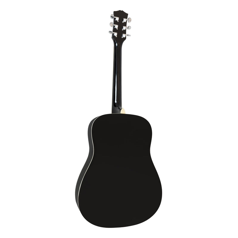 Octopus 4/4 Dreadnought Acoustic Guitar - Black