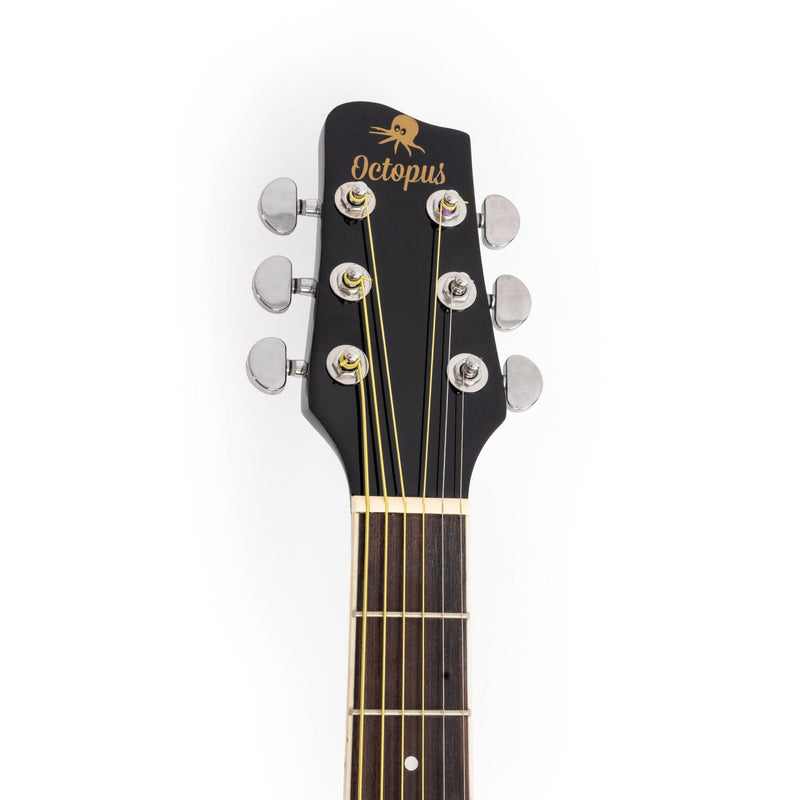 Octopus 4/4 Dreadnought Acoustic Guitar - Black