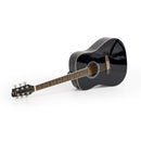 Octopus 4/4 Dreadnought Acoustic Guitar - Black