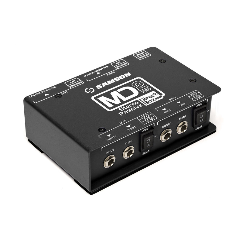 Samson MD2PRO stereo passive direct box
