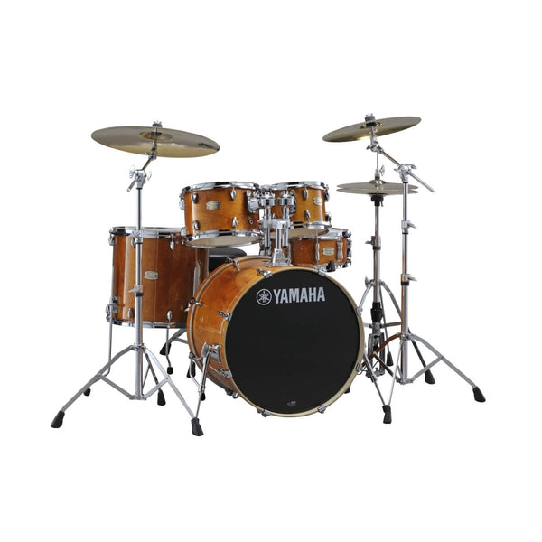 Yamaha Stage Custom birch rock drum kit - Honey amber
