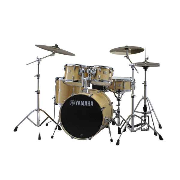 Yamaha Stage Custom birch rock drum kit - Natural wood
