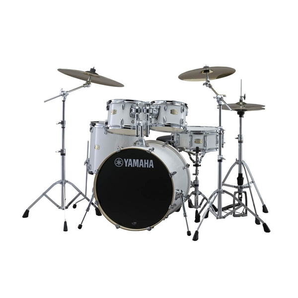 Yamaha Stage Custom birch rock drum kit - Pure white