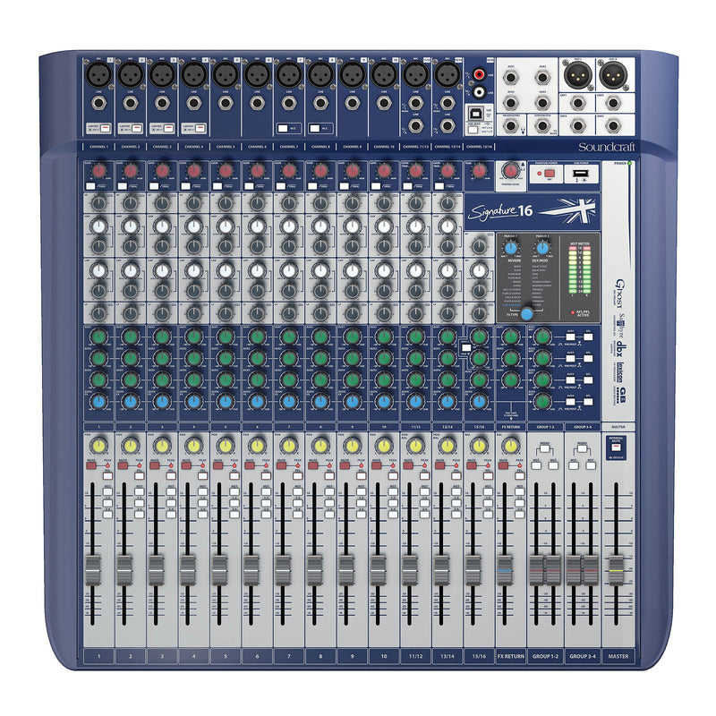 Soundcraft Signature 16 16-channel mixer