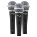 Set Of 3 Stagg High Quality Dynamic Microphones