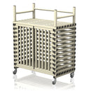 VENDIPLAS TROLLEY CABINET LARGE, BEIGE