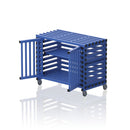 VENDIPLAS TROLLEY CABINET MEDIUM, BLUE