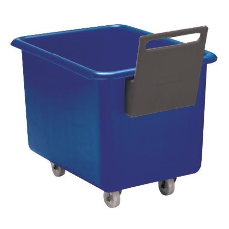 PLASTIC CONTAINER TRUCK BLUE, 101CM W X 69CM D X 74CM H, WITH HANDLE