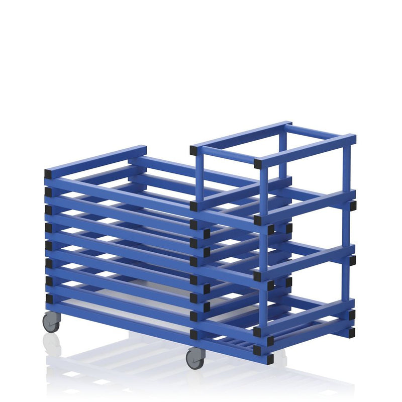 VENDIPLAS MULTIPURPOSE TROLLEY BLUE