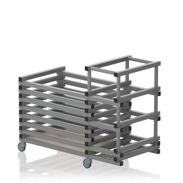 VENDIPLAS MULTIPURPOSE TROLLEY GREY