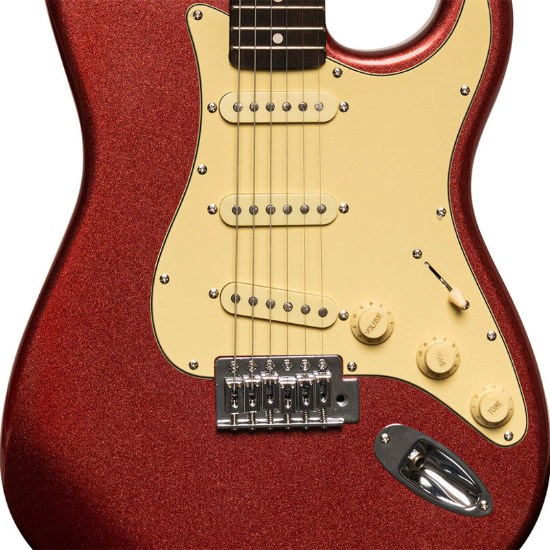 Stagg Standard "S" electric guitar - Candy apple red
