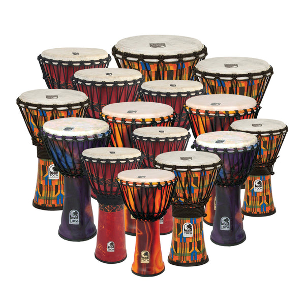 Toca Freestyle 15 Player Djembe Pack