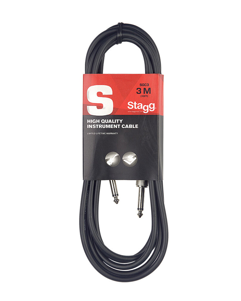 Stagg 3M Mono 6.3Mm Jack Cable