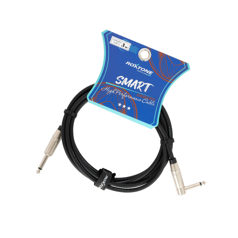 Roxtone Smart mono large jack to angled large jack cable ‚Äì 3m