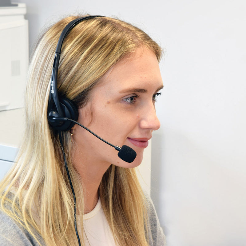 AV Link USB multimedia headset with microphone