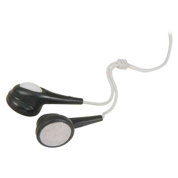 Jelly Colour Stereo Earphones - Black