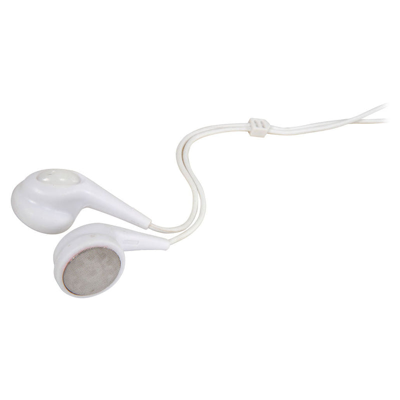 Jelly colour stereo earphones - White