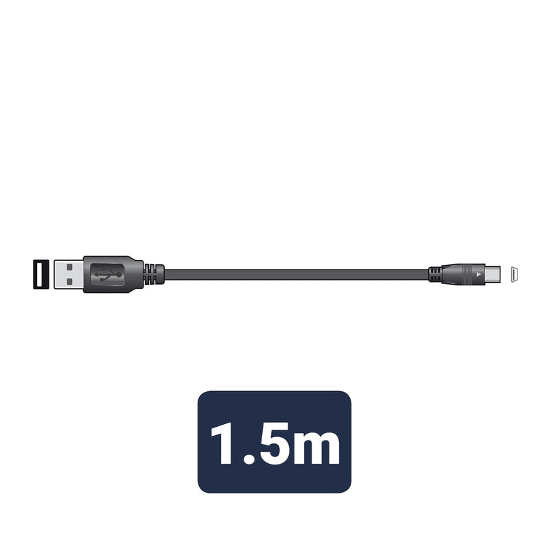 USB 2.0 A to mini B cable - 1.5m
