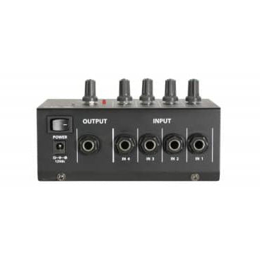Qtx 4 Channel Microphone Mixer