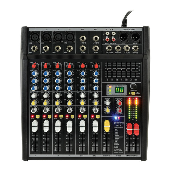 Citronic Csl Series Compact Mixer - 8 Channels