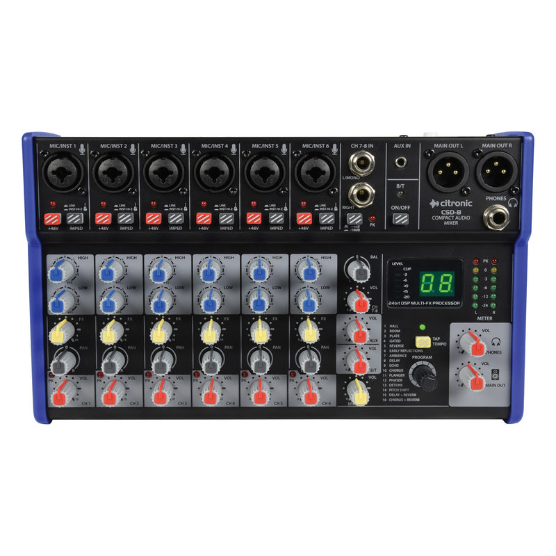 Citronic Csd Channel Mixer - 6 Channels