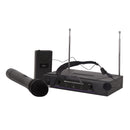 Qtx Dual Wireless Handheld & Headset Radio Mic - 173.8Mhz -174.8Mhz