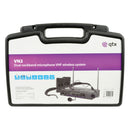 Qtx Dual Wireless Headset Radio Microphone Vhf 174.1Mhz - 175.0Mhz