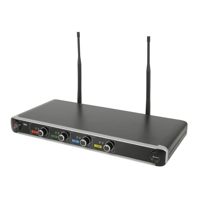 Chord Nu4 4 Channel System - 2 X Handheld And 2 X Headset Mics