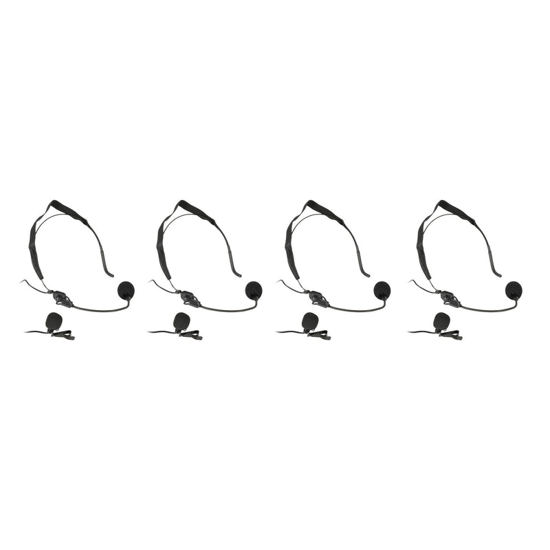 Chord Nu4 4 Channel System - 4 X Headset Mics