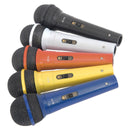 Qtx Set Of 5 Vocal Microphones - Mixed Colours