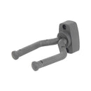 Chord compact guitar wall mount with pivoting neck holder