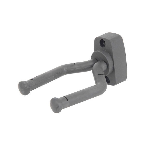 Chord compact guitar wall mount with pivoting neck holder