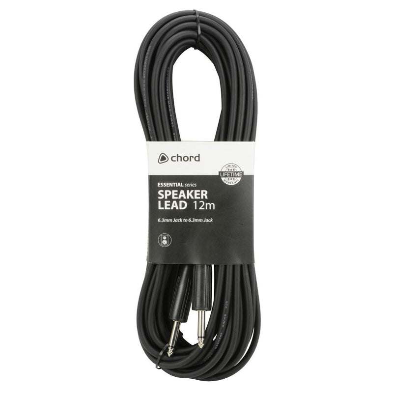 Chord Mono Speaker Leads - 12 Metres