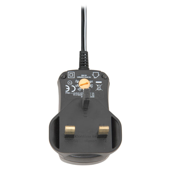 Chord Adjustable Multi Power Adaptor - 600Ma