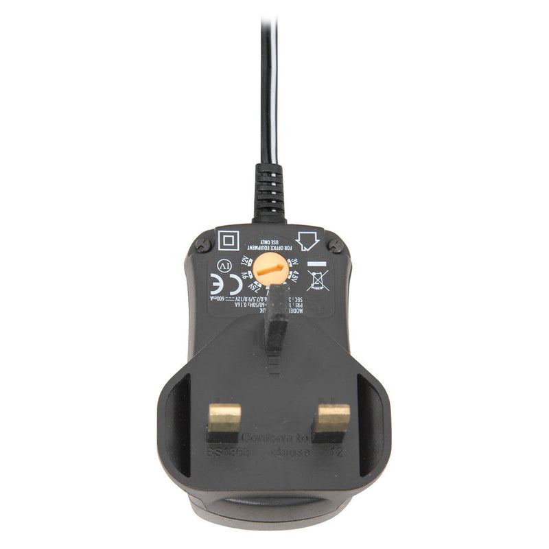 Chord Adjustable Multi Power Adaptor - 600Ma