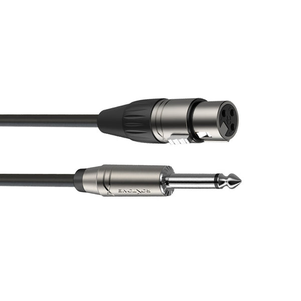 Roxtone Smart female XLR to mono large jack cable - 3m