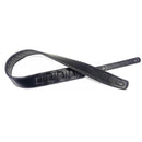 Stagg leather guitar strap - Black