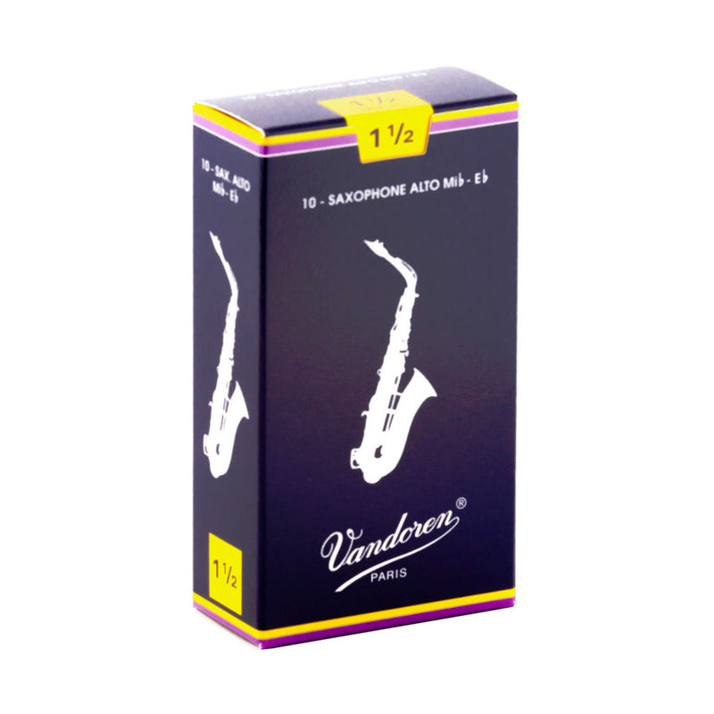 Vandoren 'Blue Box' Eb alto saxophone reeds - 1 (box of 10)