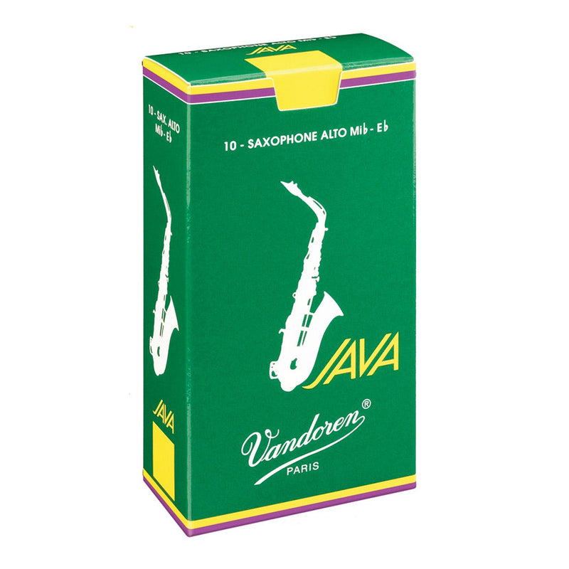 Vandoren Java alto sax reeds - 2.5 (box of 10)