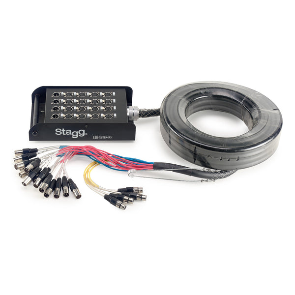 S-Series Stagebox - 16X Xlr F Inputs/ 4X Xlr M Outputs