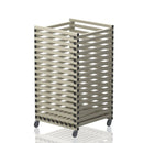 RACE LANE TROLLEY BEIGE, 0.80M L X 0.80M W X 1.50M H