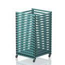 RACE LANE TROLLEY GREEN, 0.80M L X 0.80M W X 1.50M H