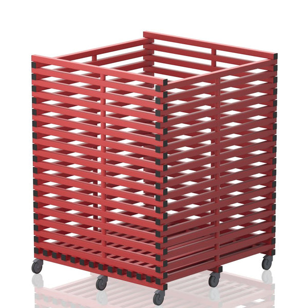 RACE LANE TROLLEY RED, 1.20M L X 1.20M W X 1.50M H