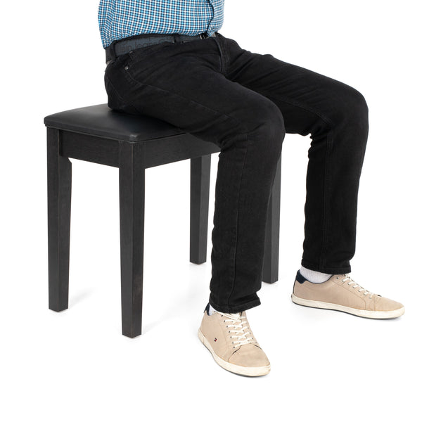 Sonix SXB1 fixed height piano bench - Rosewood / A1