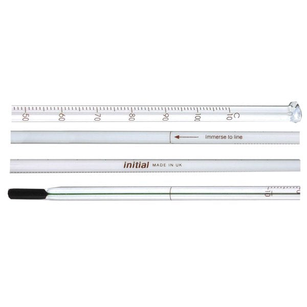 Thermometer, LoTox, Total Immersion, -10/110oC x 1.0oC, 155mm (Each)