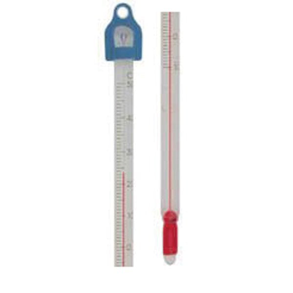 Thermometer, 305mm, Total Immersion, Red Spirit, -20/110°C  (Each)