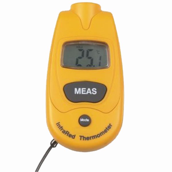 Thermometer, Infrared, Pocket, Single Boxed, 50-260C&amp;F with Wrist Strap (Each)