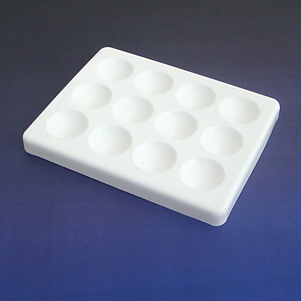 Tiles, Spotting, Polypropylene, 12 Cavity (Each)